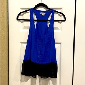 Silence & Noise Blue Top